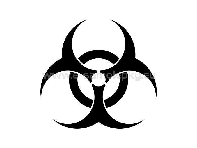 Samolepka - Biohazard