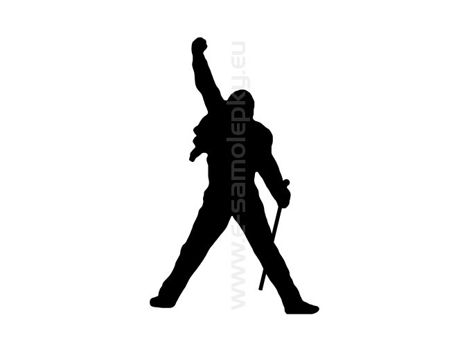 Samolepka - Freddie Mercury