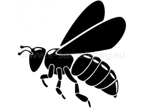 Samolepka - Včela