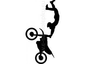 Samolepka - Motocyklista 38