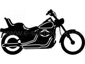 Samolepka - Harley Davidson Softail Custom