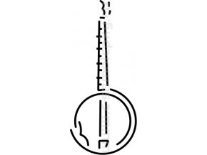 Samolepka - Banjo