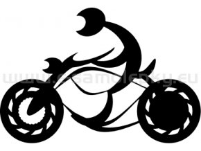 Samolepka - Motocyklista 41
