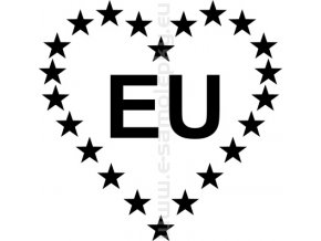 Samolepka - EU mám rád