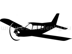 Samolepka - Letadlo Piper PA 28