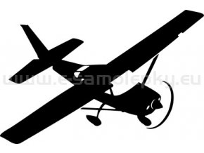 Samolepka - Letadlo Cessna 206