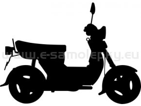 Samolepka - Simson SR 50 Scooter