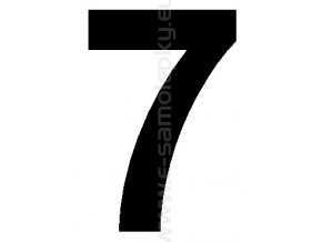 Samolepící číslice 7