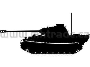 Samolepka Tank 15 Panther