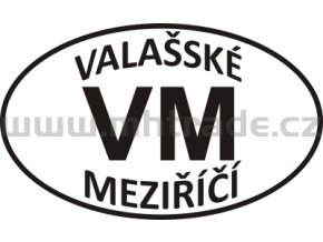 Samolepka PZ VM Valasske Mezirici