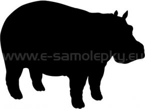 Samolepka - Hroch 02