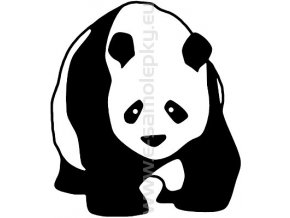 Samolepka - Panda