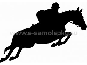 Samolepka - Kůň 04