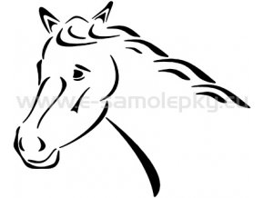 Samolepka - Kůň 17