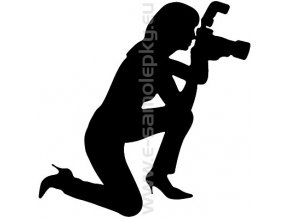 Samolepka - Fotografka