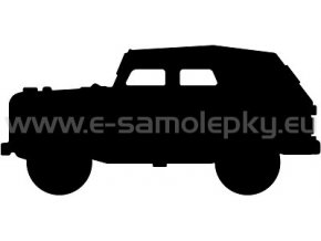 Samolepka - GAZ 69 02