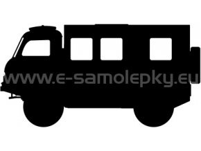 Samolepka - Tatra 805 skříň 02