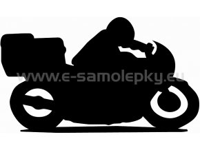 Samolepka - Motocyklista 06
