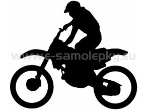 Samolepka - Motocyklista 11