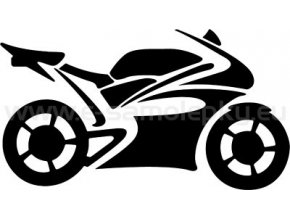 Samolepka - Motocyklista 18