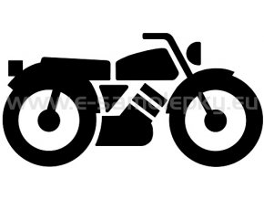 Samolepka - Motocyklista 12