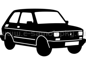 Samolepka - Fiat 126p Maluch