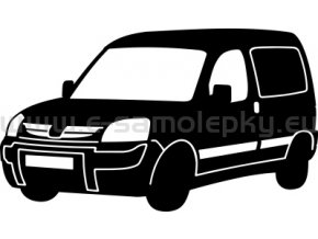 Samolepka - Peugeot Partner 02