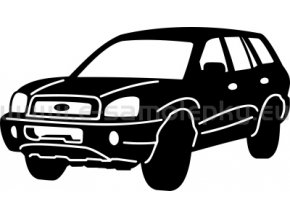 Samolepka - Hyundai Santa Fe