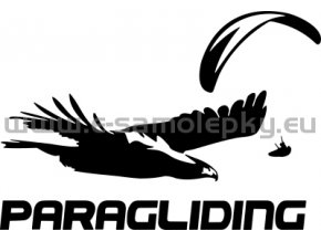 Samolepka - Paragliding 08