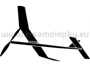 Samolepka - Model letadla  02