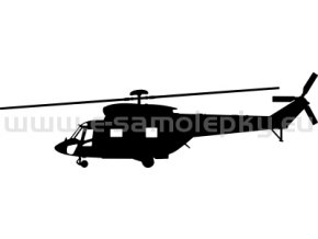 Samolepka - Vrtulník W-3A Sokol