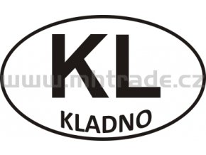 Samolepka - PZ - Kladno - KL