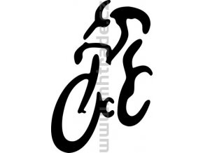 Samolepka - Cyklista 16