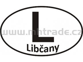 Samolepka - PZ - Libčany - L