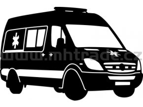 Samolepka - Mercedes Sprinter SANITKA