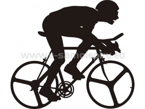 Samolepka - Cyklista