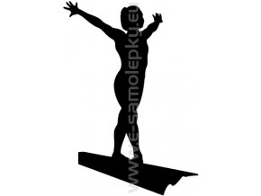 Samolepka - Gymnastika