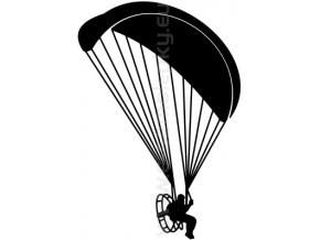Samolepka - Motorový paragliding 03