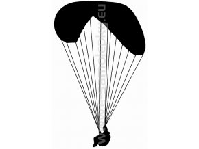 Samolepka - Paragliding