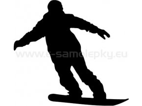 Samolepka - Snowboardista 09