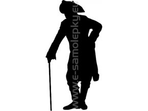 Samolepka - Old soldier