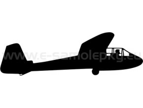 Samolepka - Letadlo LF 109 Pionýr
