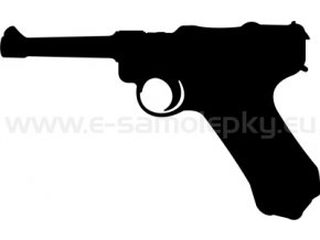 Samolepka - Pistole P-8 Parabellum