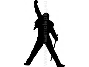 Samolepka - Freddie Mercury