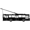 Samolepka - Trolejbus 14Tr