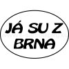 Samolepka - Já su z Brna