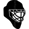 Samolepka - Hokejová maska