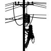 Samolepka - Elektrikář