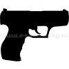 Samolepka - Pistole Walther P99