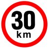 Samolepka - Omezená rychlost 30 km/h
